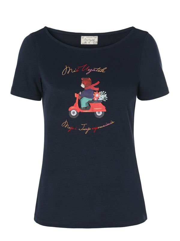 TATUUM TATUUM Тениска 'MIKAJANA 1'  нейви синьо / пъстро