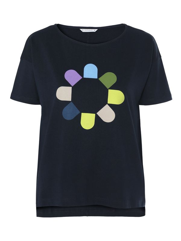 TATUUM TATUUM Тениска 'Miza'  синьо / нейви синьо / тръстиково зелено / лилав