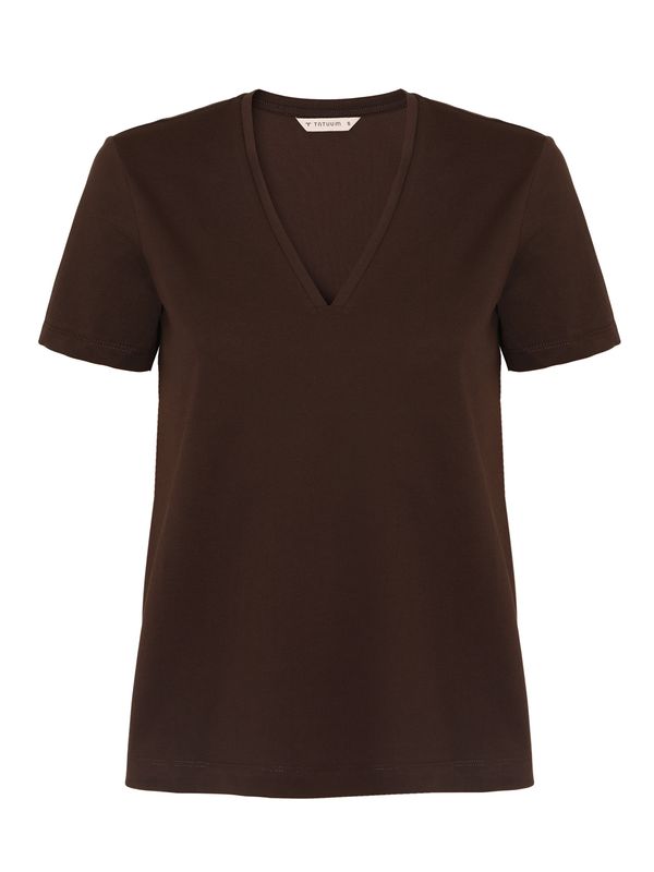 TATUUM TATUUM Тениска 'Parta 1'  шоколад