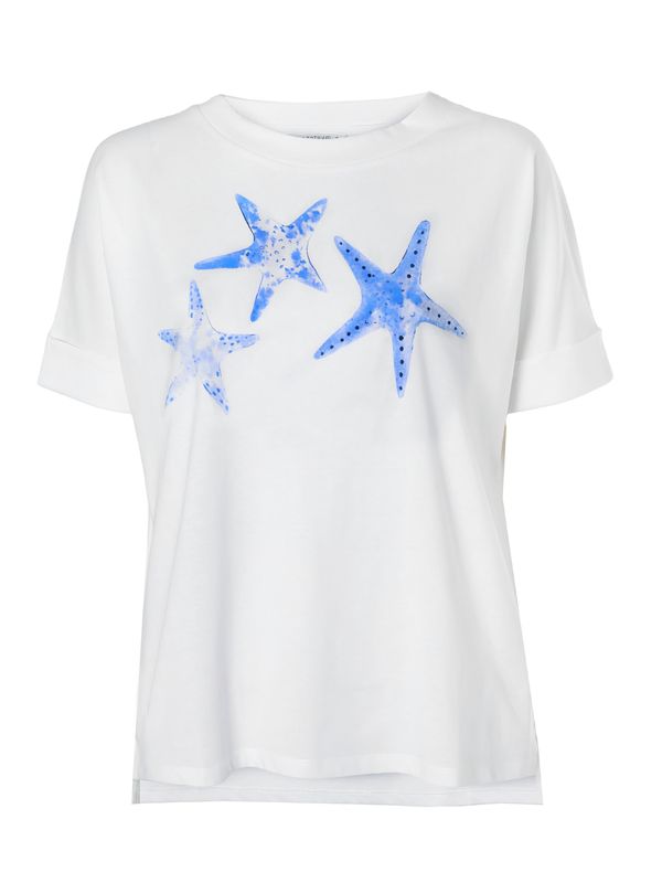 TATUUM TATUUM Тениска  синьо / бяло