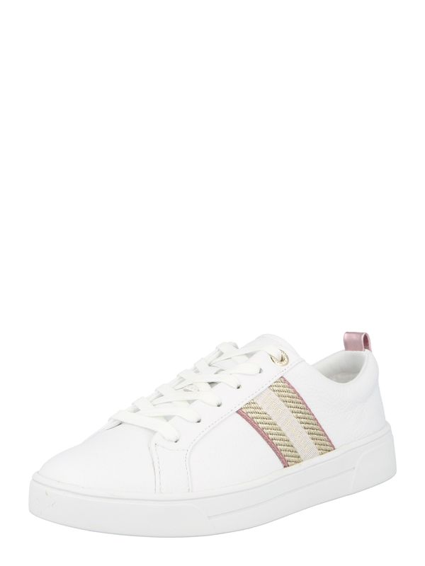 Ted Baker Ted Baker Ниски маратонки 'Baily'  светлобежово / злато / розе / бяло