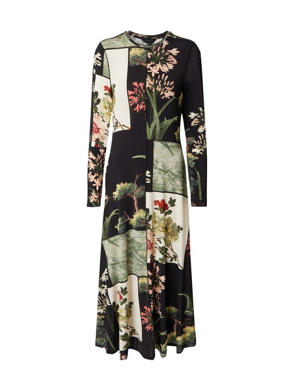 Ted Baker Ted Baker Рокля 'Gretiaa'  тъмнозелено / пепел от рози / черно / бяло
