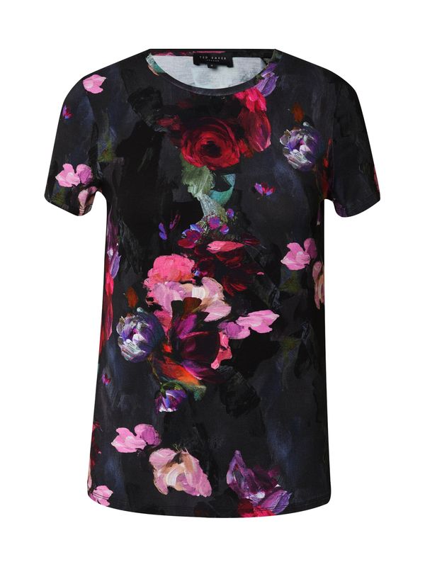 Ted Baker Ted Baker Тениска 'Karlyaa'  тъмнолилаво / бледорозово / червено / черно