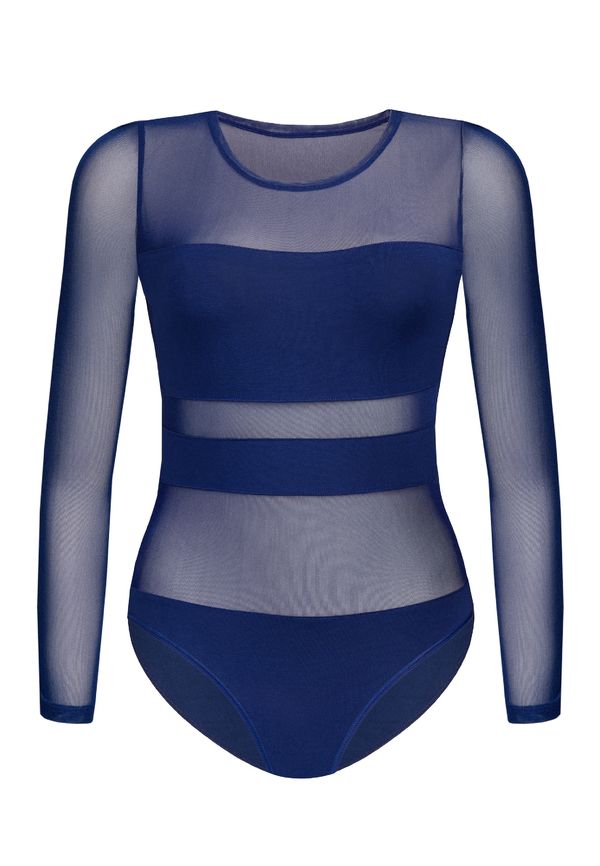 TEYLI TEYLI Блуза боди  тъмносиньо