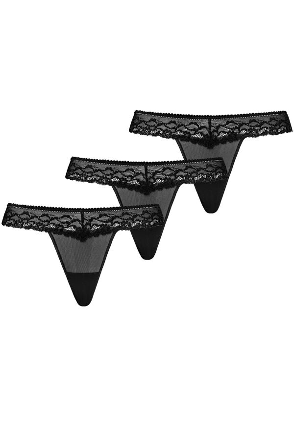 TEYLI TEYLI Стринг 'Leo'  черно