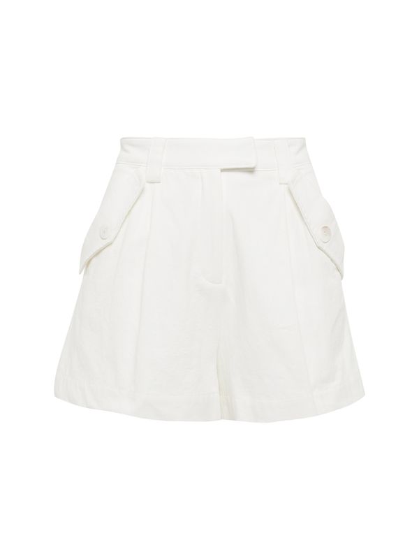 The Fated The Fated Панталон 'FAYE SHORTS'  бяло