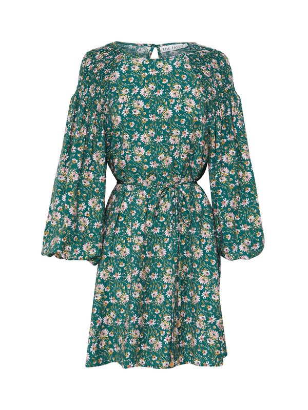 The Fated The Fated Рокля 'Bennett'  жълто / зелено / бледорозово / бяло