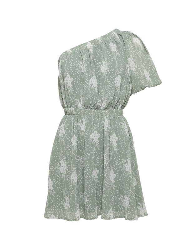 The Fated The Fated Рокля 'QUINCY'  зелено / бяло