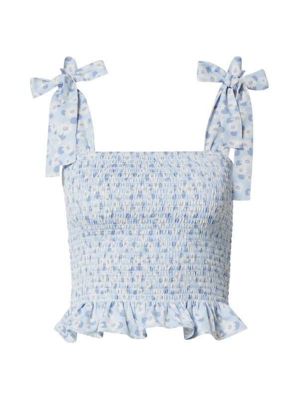 The Frolic The Frolic Топ  опушено синьо / светлосиньо / бяло