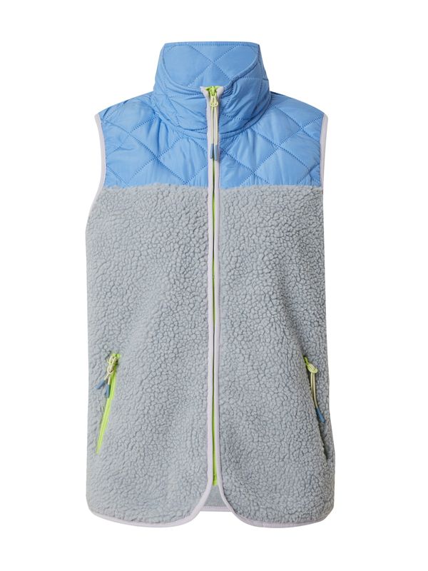 The Jogg Concept The Jogg Concept Елек 'BERRI'  опушено синьо / лазурно синьо / светлозелено / мръсно бяло