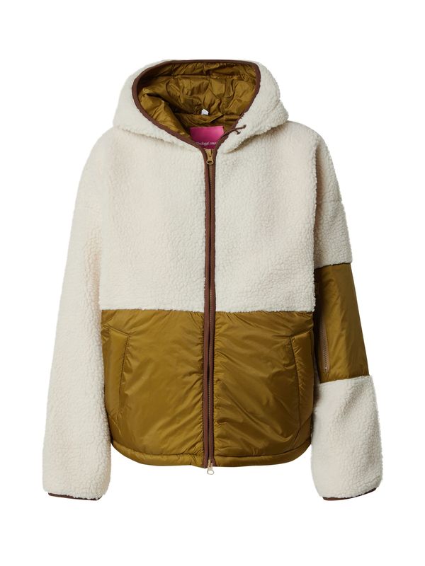 The Jogg Concept The Jogg Concept Преходно яке 'BERRI'  бежово / карамел / тъмнокафяво