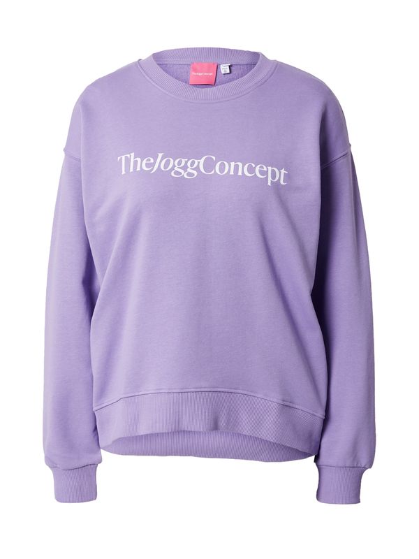 The Jogg Concept The Jogg Concept Суичър 'SAFINE'  лилав / бяло