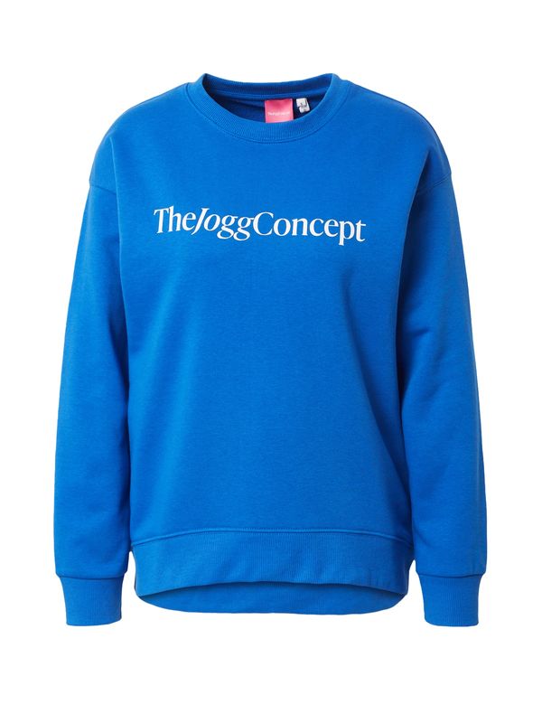 The Jogg Concept The Jogg Concept Суичър 'SAFINE'  синьо / бяло
