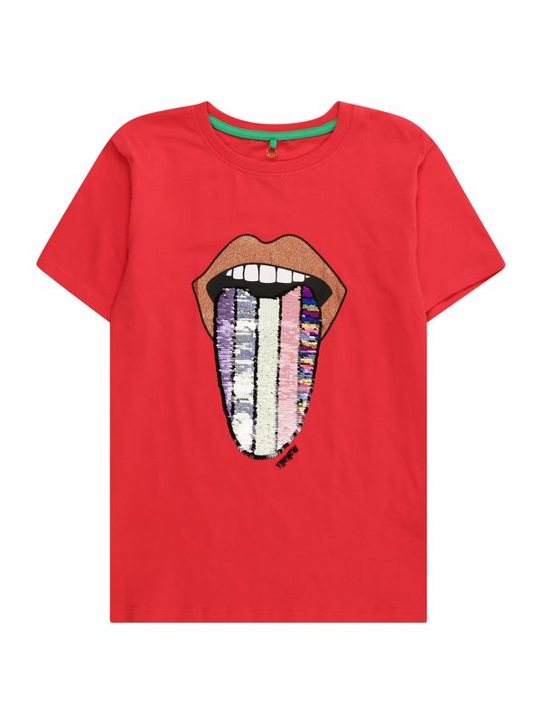 The New The New Тениска 'Jennabell'  бронз / червено / черно / бяло