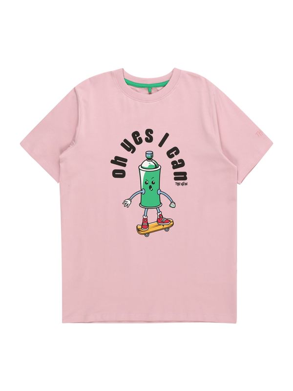 The New The New Тениска 'Jensen'  къри / лайм / бледорозово / черно