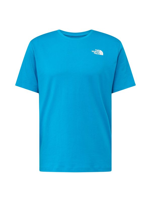 THE NORTH FACE THE NORTH FACE Функционална тениска 'FOUNDATION'  лазурно синьо / жълто / светлооранжево / бяло