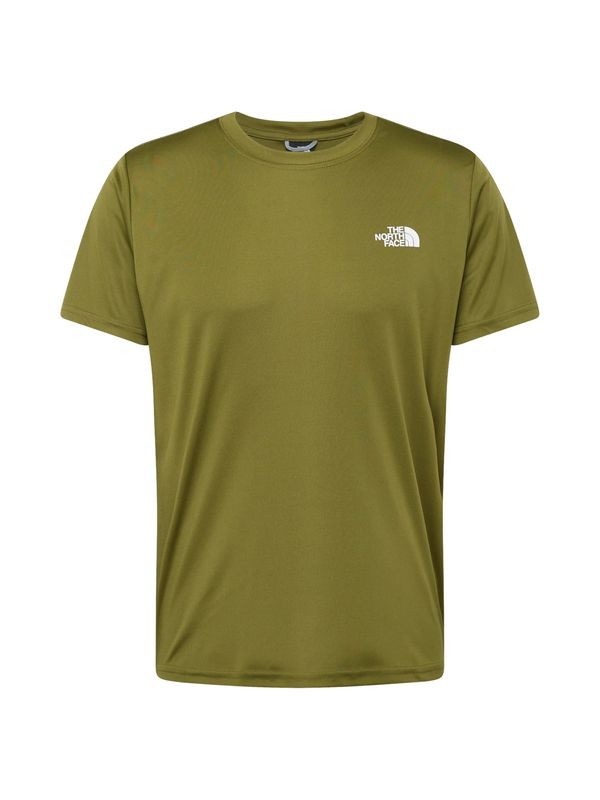 THE NORTH FACE THE NORTH FACE Функционална тениска 'Reaxion'  маслина / черно / бяло