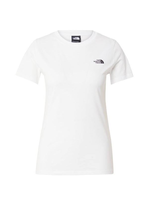 THE NORTH FACE THE NORTH FACE Функционална тениска 'Simple Dome'  черно / бяло