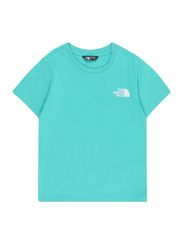 THE NORTH FACE THE NORTH FACE Функционална тениска 'SIMPLE DOME'  тюркоазен / бяло