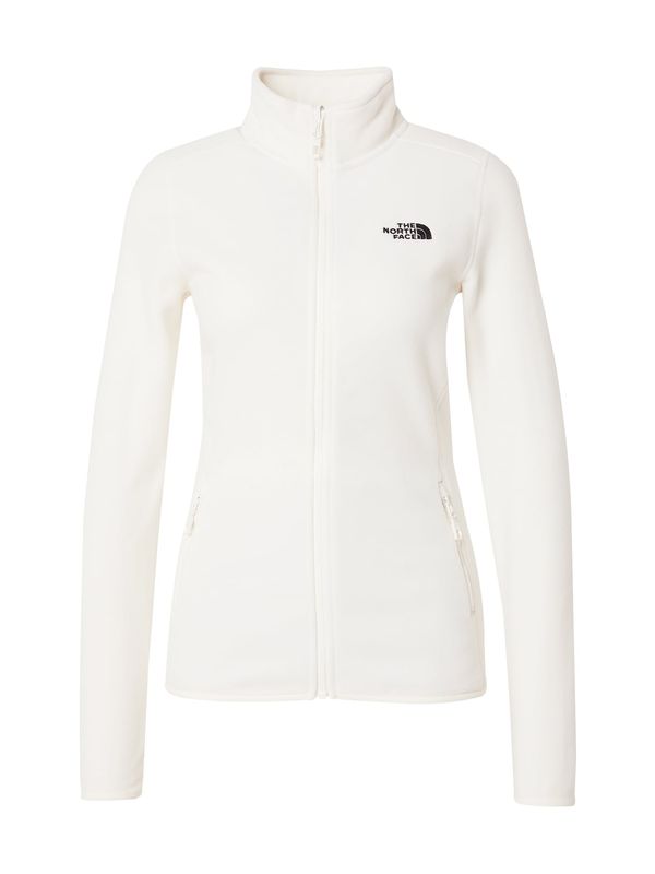 THE NORTH FACE THE NORTH FACE Функционално поларено яке '100 Glacier'  черно / мръсно бяло