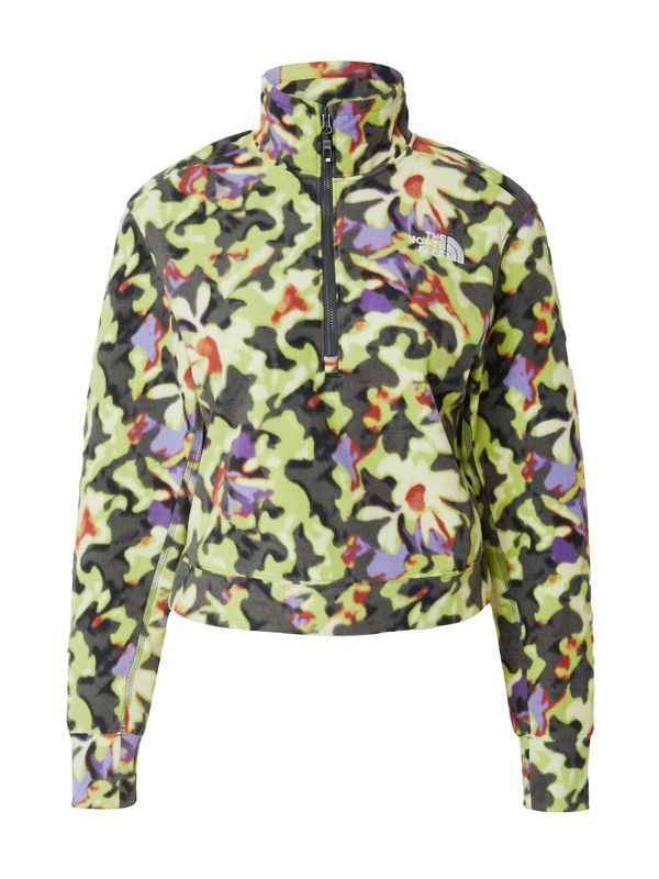 THE NORTH FACE THE NORTH FACE Функционално поларено яке '100 GLACIER'  тъмносиво / ябълка / лавандула / червено