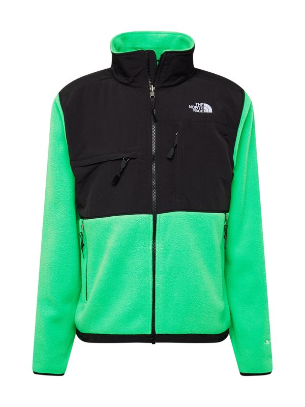 THE NORTH FACE THE NORTH FACE Функционално поларено яке 'DENALI'  зелено / черно / бяло