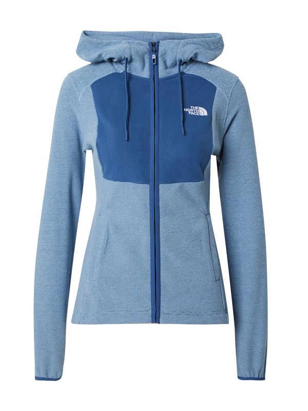 THE NORTH FACE THE NORTH FACE Функционално поларено яке 'HOMESAFE'  светлосиньо / тъмносиньо / бяло