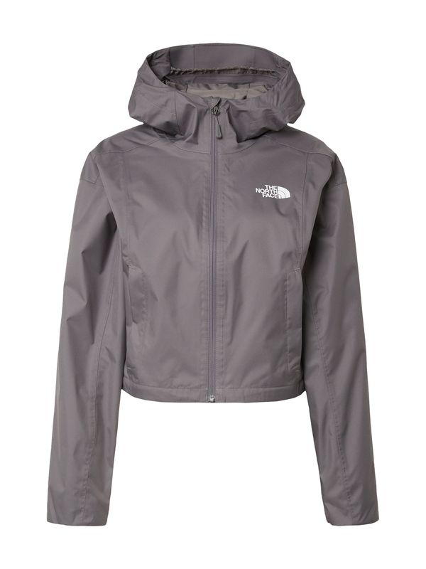 THE NORTH FACE THE NORTH FACE Преходно яке 'QUEST'  сиво / бяло