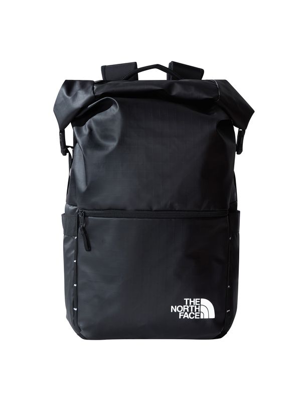 THE NORTH FACE THE NORTH FACE Раница 'BASE CAMP VOYAGER ROLLTOP'  черно / бяло