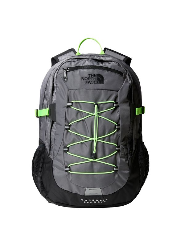 THE NORTH FACE THE NORTH FACE Раница 'BOREALIS CLASSIC'  сиво / светлозелено / черно