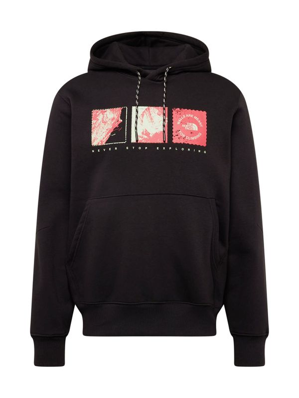 THE NORTH FACE THE NORTH FACE Спортен блузон  сиво / червено / черно