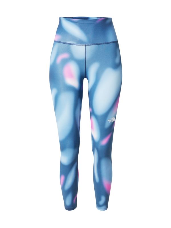 THE NORTH FACE THE NORTH FACE Спортен панталон 'FLEX'  нейви синьо / светлосиньо / розово / мръсно бяло