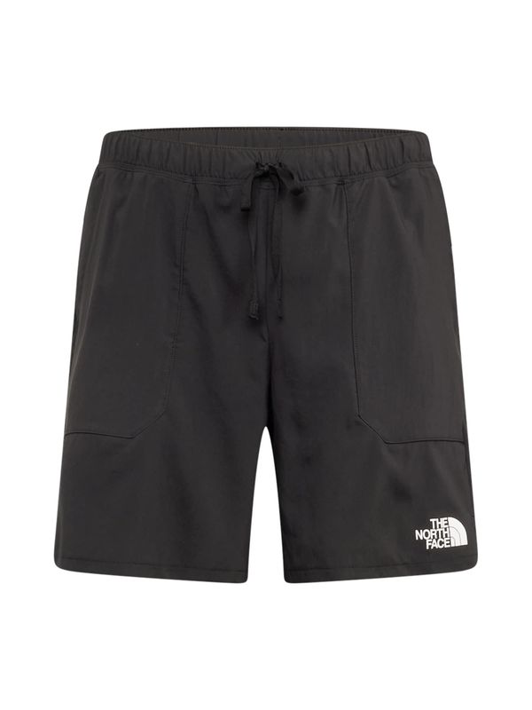 THE NORTH FACE THE NORTH FACE Спортен панталон 'SUNRISER'  черно / бяло