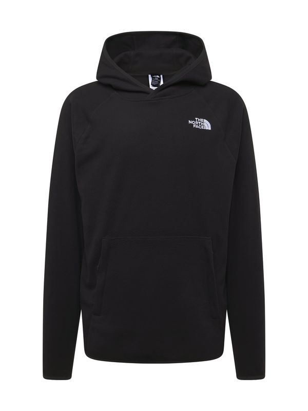 THE NORTH FACE THE NORTH FACE Спортен пуловер '100 Glacier'  черно / бяло