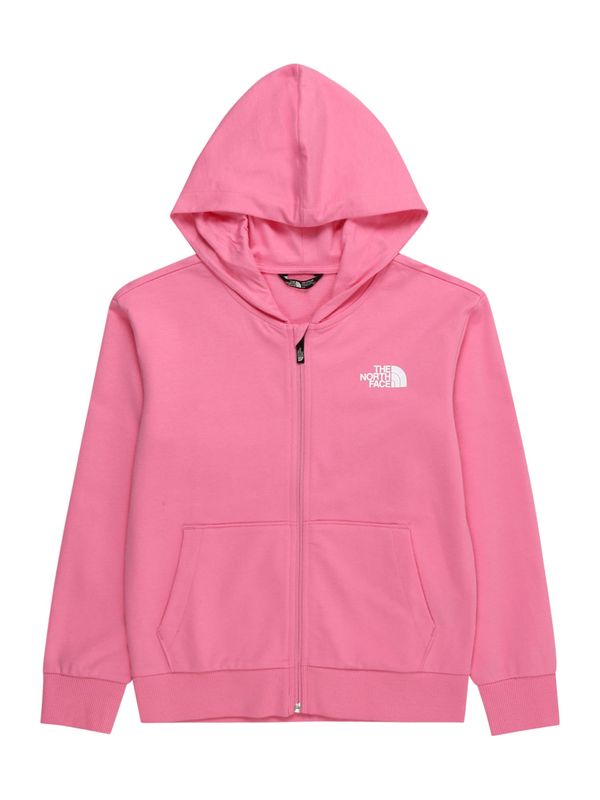 THE NORTH FACE THE NORTH FACE Спортна жилетка с качулка  светлорозово / бяло