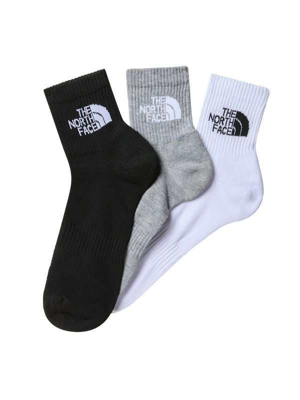 THE NORTH FACE THE NORTH FACE Спортни чорапи  сиво / черно / бяло