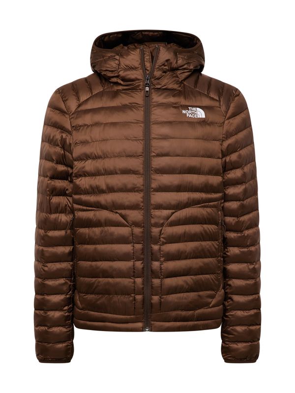 THE NORTH FACE THE NORTH FACE Спортно яке 'HUILA'  тъмнокафяво / бяло