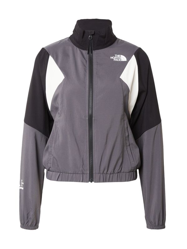 THE NORTH FACE THE NORTH FACE Спортно яке  сиво / антрацитно черно / бяло