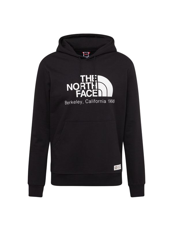 THE NORTH FACE THE NORTH FACE Суичър 'Berkeley California'  черно / бяло