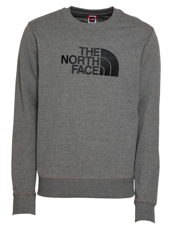 THE NORTH FACE THE NORTH FACE Суичър 'Drew Peak Crew Light'  сив меланж / черно