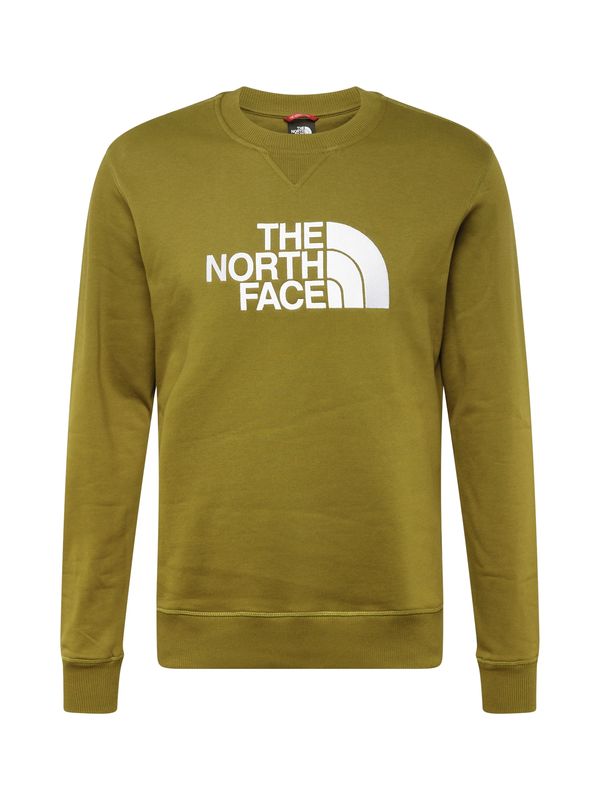 THE NORTH FACE THE NORTH FACE Суичър 'Drew Peak'  маслина / бяло