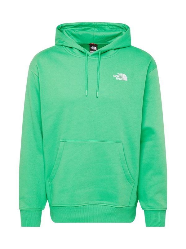 THE NORTH FACE THE NORTH FACE Суичър 'Essential'  нефритено зелено / бяло