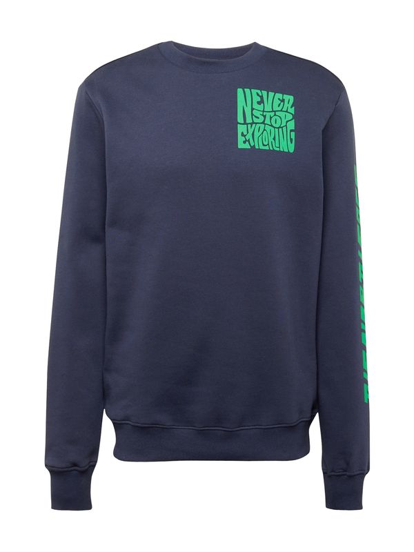 THE NORTH FACE THE NORTH FACE Суичър 'MOUNTAIN PLAY'  нощно синьо / зелено