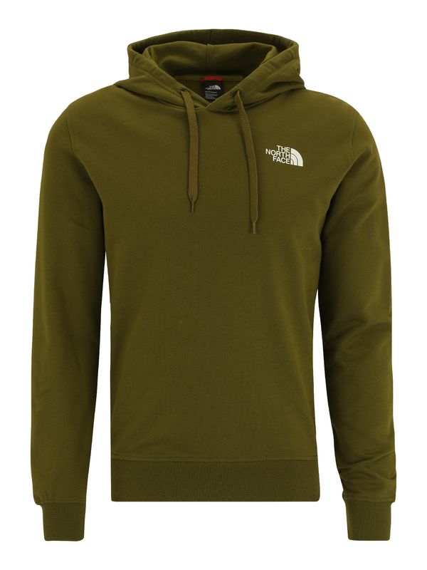 THE NORTH FACE THE NORTH FACE Суичър 'SEASONAL DREW PEAK'  маслина / бяло