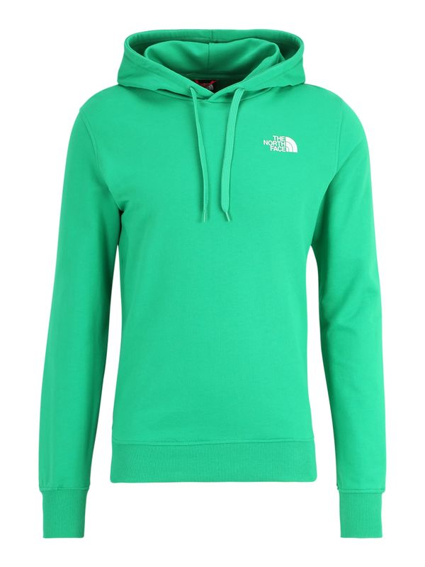 THE NORTH FACE THE NORTH FACE Суичър 'Seasonal Drew Peak'  зелено / бяло