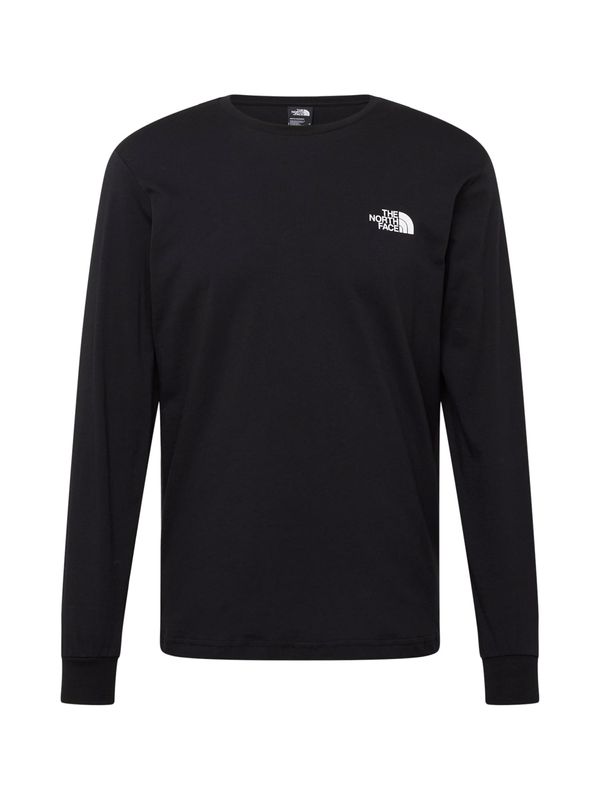 THE NORTH FACE THE NORTH FACE Тениска 'EASY'  светлосиво / черно / бяло