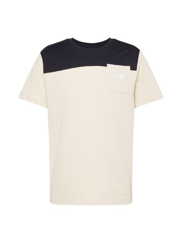 THE NORTH FACE THE NORTH FACE Тениска 'ICONS'  бежово / черно