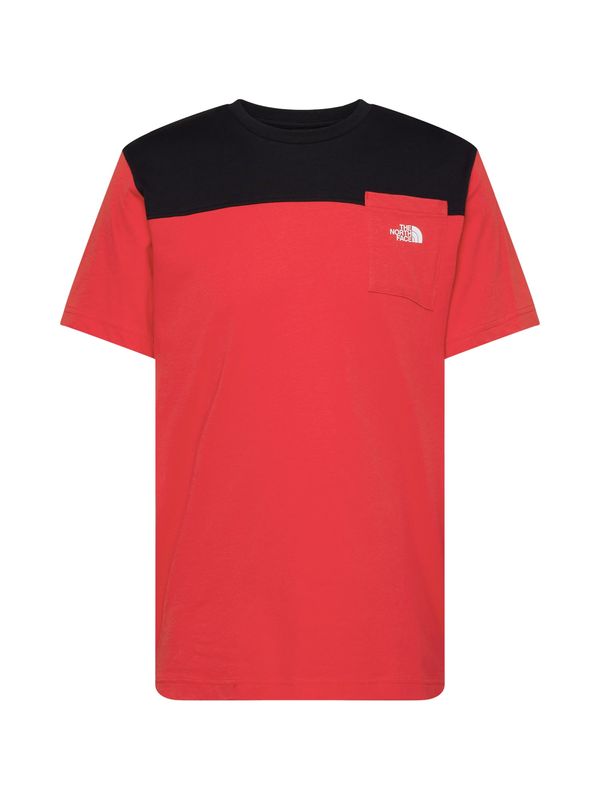 THE NORTH FACE THE NORTH FACE Тениска 'ICONS'  червено / черно / бяло