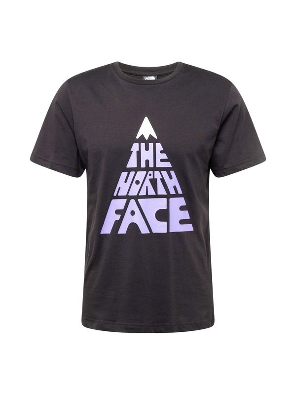 THE NORTH FACE THE NORTH FACE Тениска 'MOUNTAIN PLAY'  лилав / черно / бяло