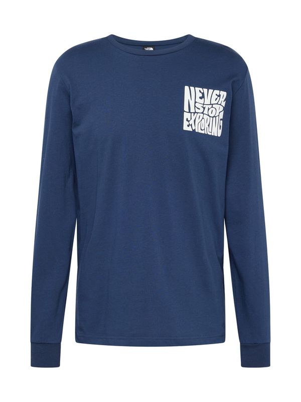 THE NORTH FACE THE NORTH FACE Тениска 'MOUNTAIN PLAY'  нейви синьо / бяло